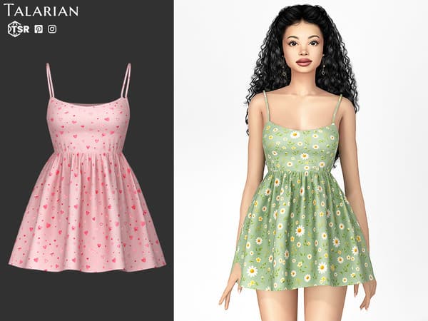 Платье Martha Dress with Flared Skirt
